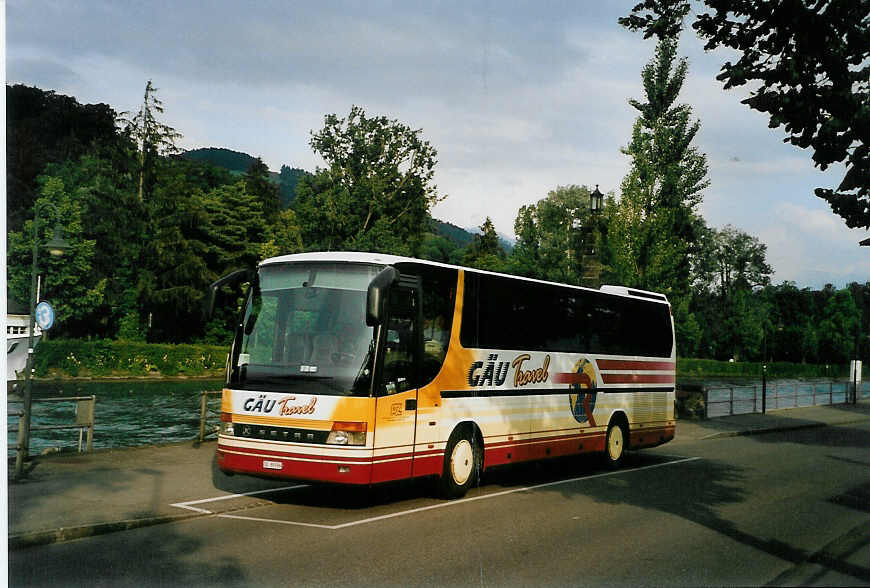 (087'102) - Gu Travel, Neuendorf - SO 89'396 - Setra am 27. Juni 2006 bei der Schifflndte Thun