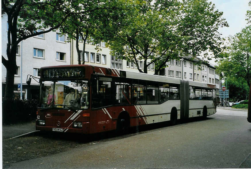 (087'208) - VAG Freiburg - Nr. 942/FR-SW 942 - Mercedes am 8. Juli 2006 in Freiburg, Siegesdenkmal