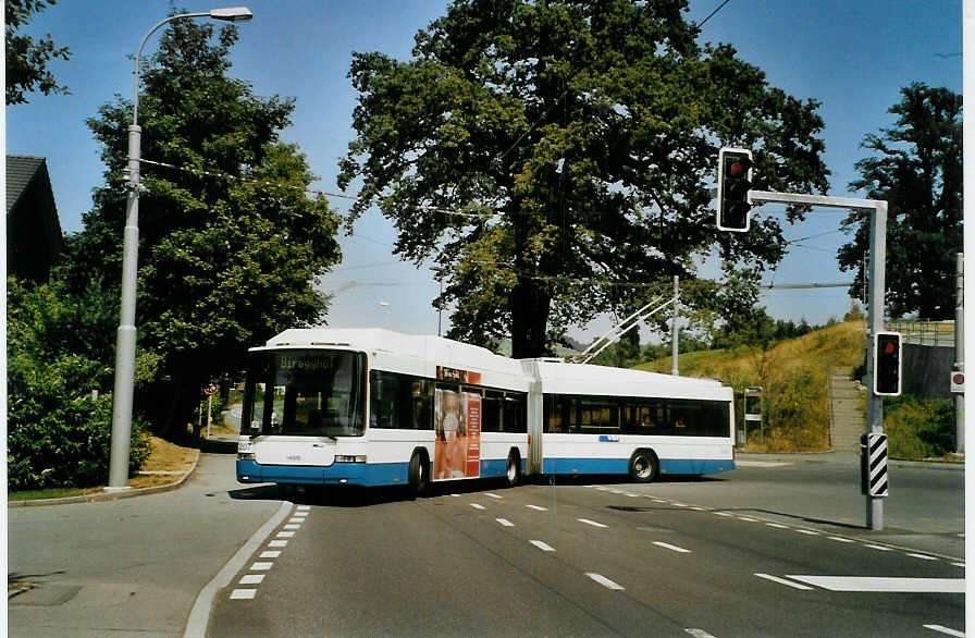 (087'537) - VBL Luzern - Nr. 207 - Hess/Hess Gelenktrolleybus am 25. Juli 2006 in Luzern, Unterlchli