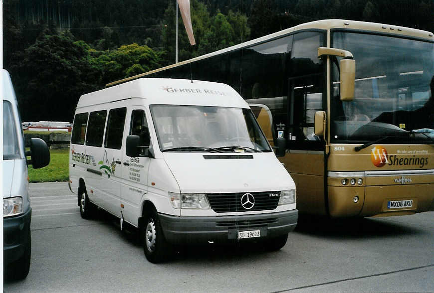 (089'436) - Gerber, Matzendorf - SO 19'613 - Mercedes am 3. September 2006 in Interlaken, Flugplatz