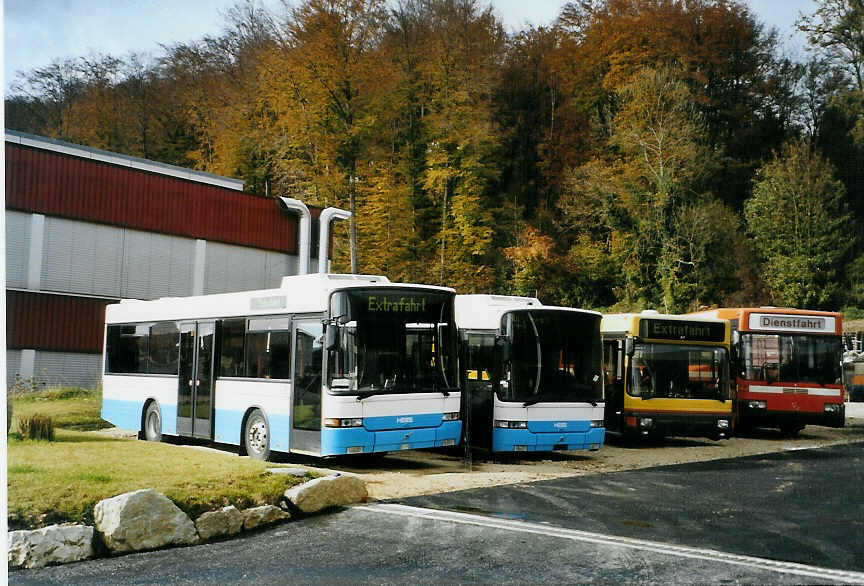 (090'637) - LVB Lenk - Volvo/Hess (ex RTB Altsttten Nr. 11) am 12. November 2006 in Safnern, BTR