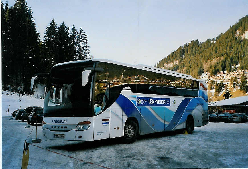 (091'133) - Aus Deutschland: Autobus Oberbayern, Mnchen - M-AU 2006 - Setra am 28. Dezember 2006 in Adelboden, ASB