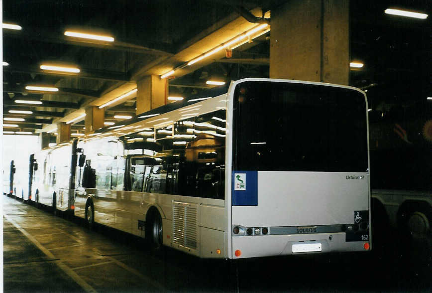 (092'926) - TL Lausanne - Nr. 162/VD 453'654 - Solaris am 17. Mrz 2007 in Lausanne, Dpt Borde