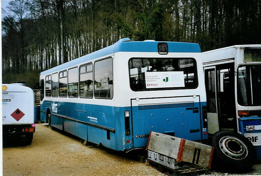 (093'424) - VBRF Regensdorf - Nr. 37 - Volvo/Hess am 25. Mrz 2007 in Safnern, BTR
