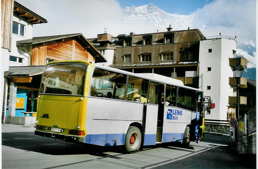 (093'533) - AFA Adelboden - Nr. 57/BE 272'798 - Mercedes/Vetter (ex Gobeli, Lenk; ex AVG Grindelwald Nr. 16; ex Danzas, Lugano am 5. April 2007 beim Autobahnhof Adelboden