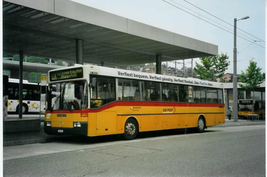 (095'129) - Rattin, Neuhausen - Nr. 17/SH 917 - Mercedes (ex Nr. 7) am 2. Juni 2007 beim Bahnhof Schaffhausen