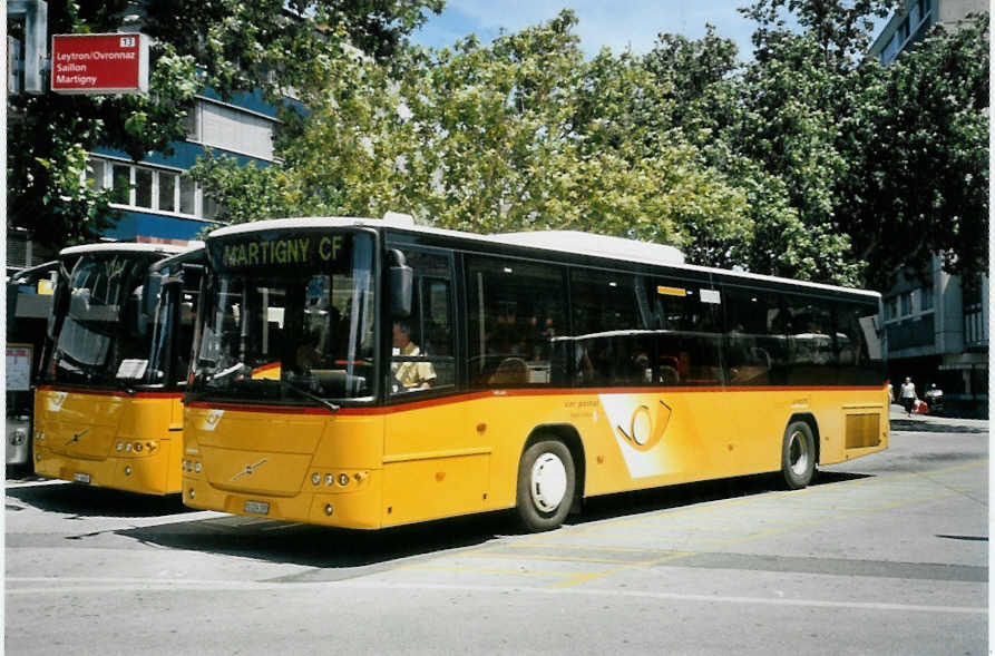 (095'632) - Buchard, Leytron - Nr. 106/VS 234'190 - Volvo am 23. Juni 2007 beim Bahnhof Sion