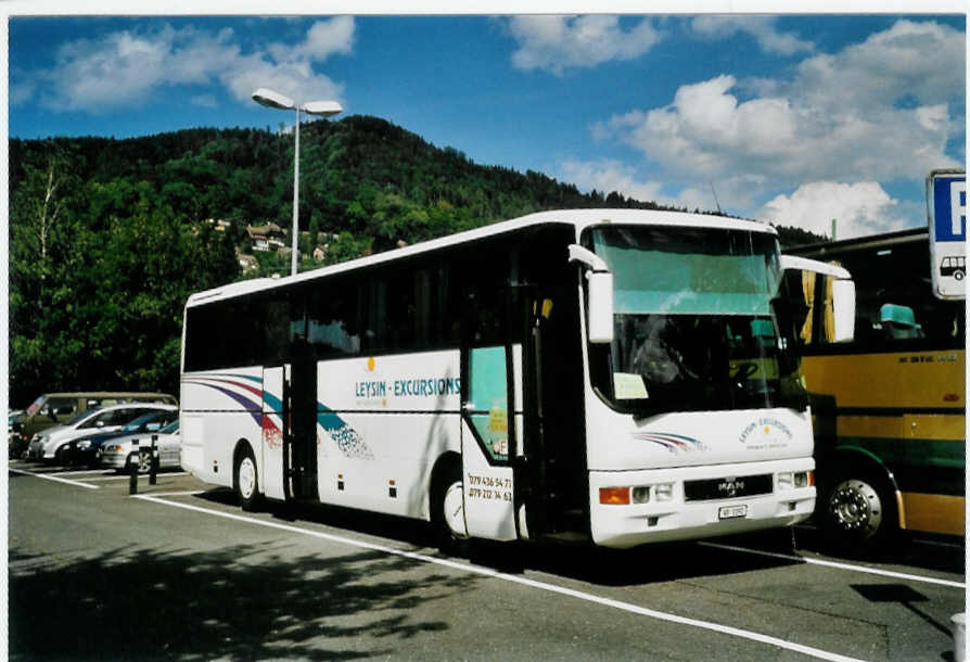(096'926) - Leysin-Excursions, Leysin - VD 1192 - MAN am 28. Juli 2007 in Thun, Seestrasse