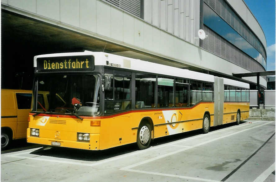 (097'133) - PostAuto Bern-Freiburg-Solothurn - Nr. 602/BE 614'088 - Mercedes (ex P 27'726) am 12. August 2007 in Bern, Postautostation
