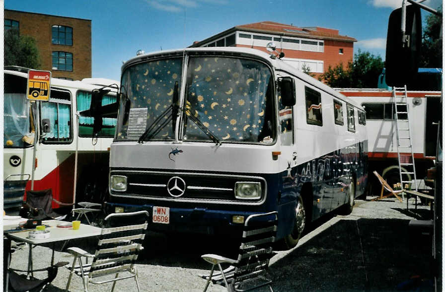 (097'308) - Aus Deutschland: ??? - WN 0608 - Mercedes am 18. August 2007 in Schaan, Wohnbustreffen