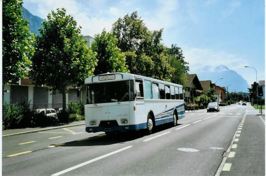 (097'501) - Aus der Schweiz: ASTAG, Bern - GR 260 U - Volvo/Hess (ex RVBW Wettingen Nr. 42; ex Baumann, Baden Nr. 2; ex Rippstein, Baden) am 18. August 2007 in Schaan, Ivoclar