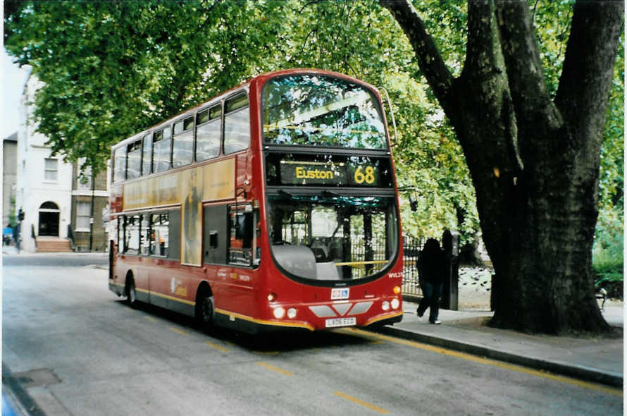 (099'009) - London Central, London - Nr. WVL 279/LX06 ECD - VDL Bus am 25. September 2007 in London, Euston