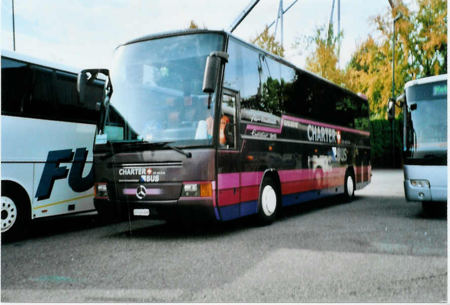 (099'607) - Aus der Schweiz: Charter-Bus, Zrich - ZH 424'688 - Mercedes/Auwrter am 2. Oktober 2007 in Rust, Europapark