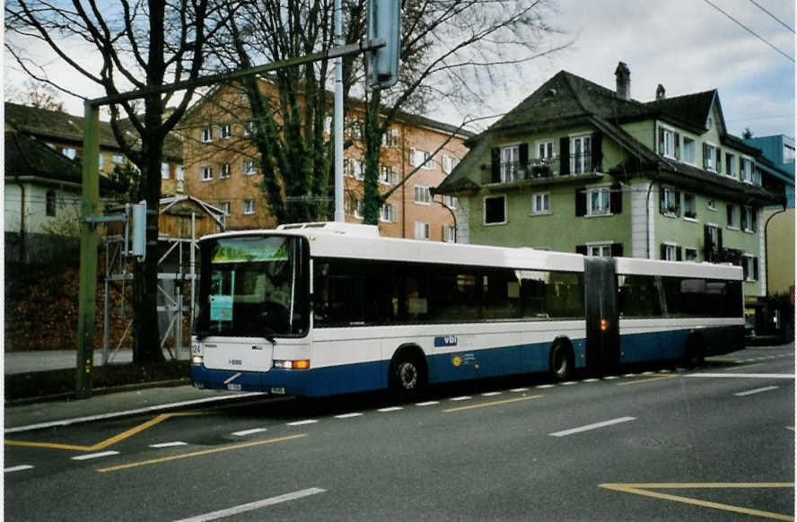 (101'433) - VBL Luzern - Nr. 124/LU 15'004 - Volvo/Hess am 26. November 2007 in Luzern, Maihof