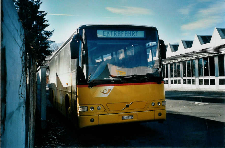 (101'611) - Kbli, Gstaad - BE 308'737 - Volvo am 5. Dezember 2007 in Thun, Garage STI