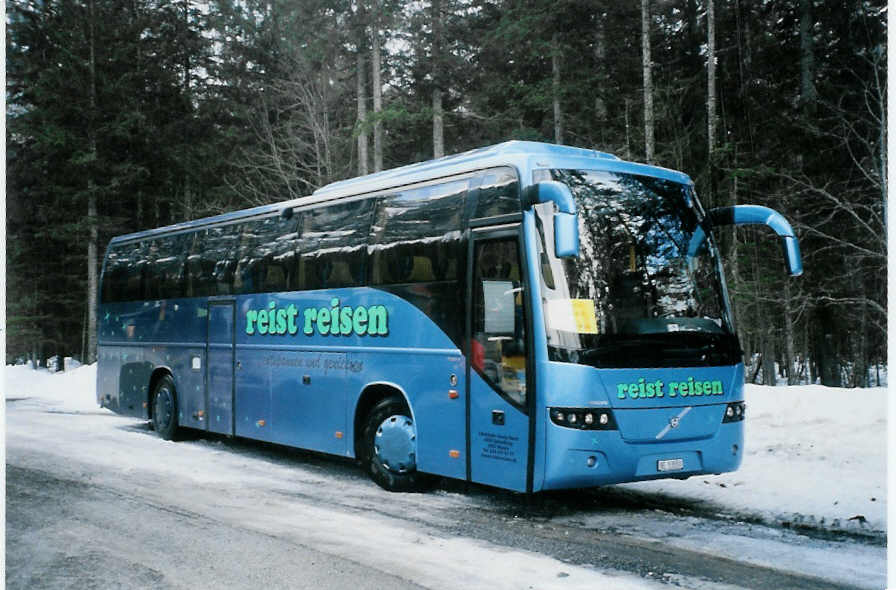 (103'134) - Reist, Gutenburg - BE 53'550 - Volvo am 6. Januar 2008 in Adelboden, Unter dem Birg