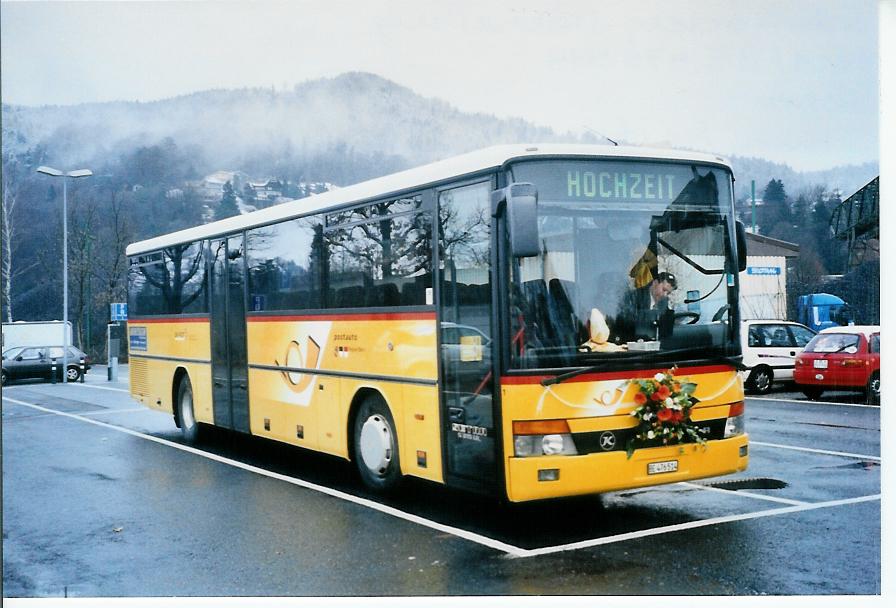 (103'832) - Schmocker, Stechelberg - Nr. 1/BE 476'514 - Setra am 2. Februar 2008 in Thun, Seestrasse