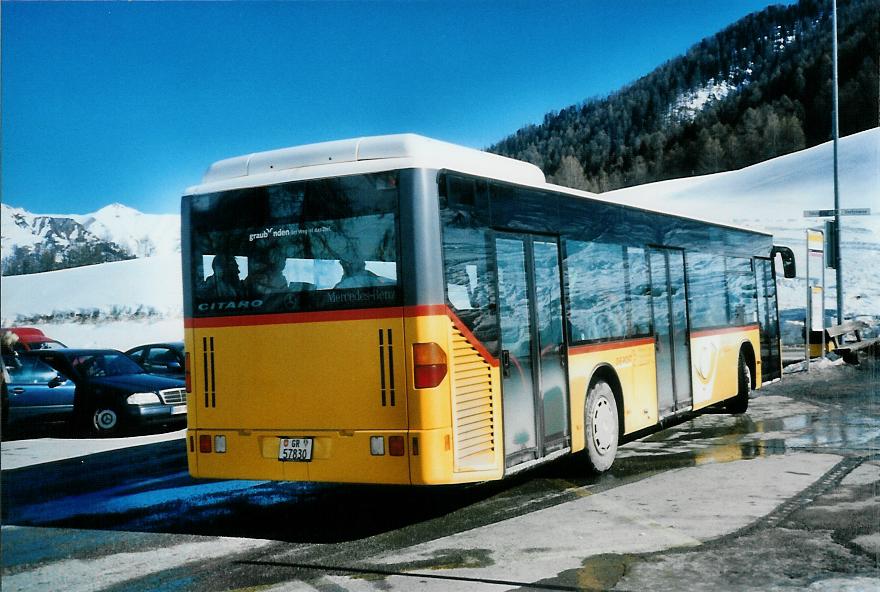 (104'418) - Zegg, Samnaun - GR 57'830 - Mercedes am 19. Februar 2008 in Samnaun, Riva