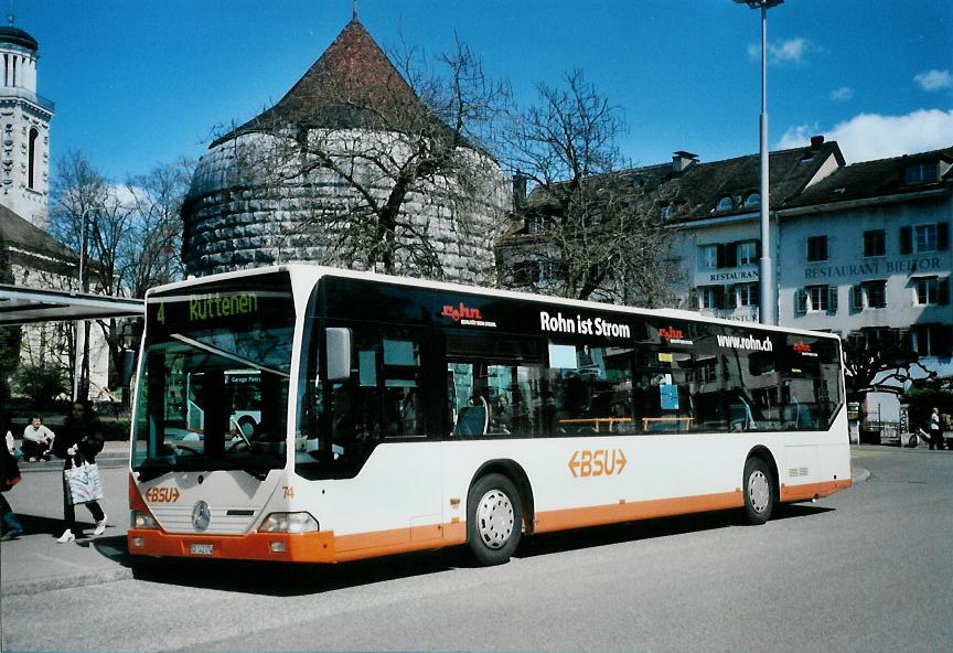 (106'715) - BSU Solothurn - Nr. 74/SO 142'074 - Mercedes am 19. April 2008 in Solothurn, Amthausplatz