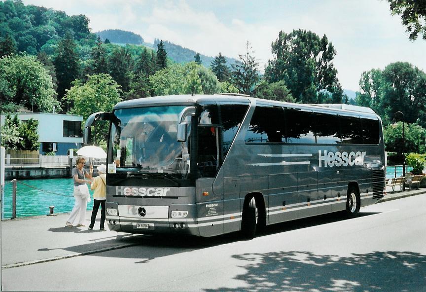 (108'002) - Hesscar, Bachenblach - ZH 81'724 - Mercedes am 19. Juni 2008 bei der Schifflndte Thun