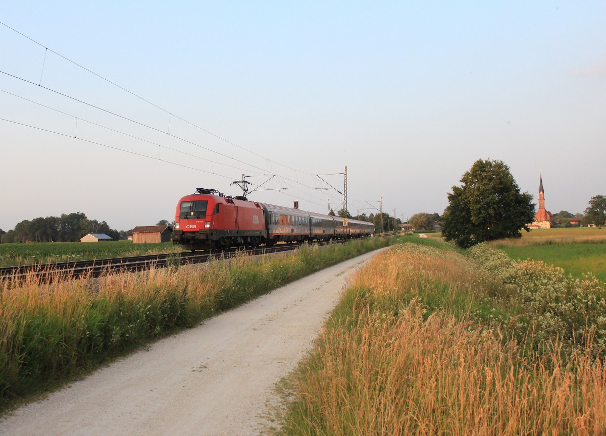 1116 115-7 aus Salzburg kommend am 15. Juli 2013 bei bersee.