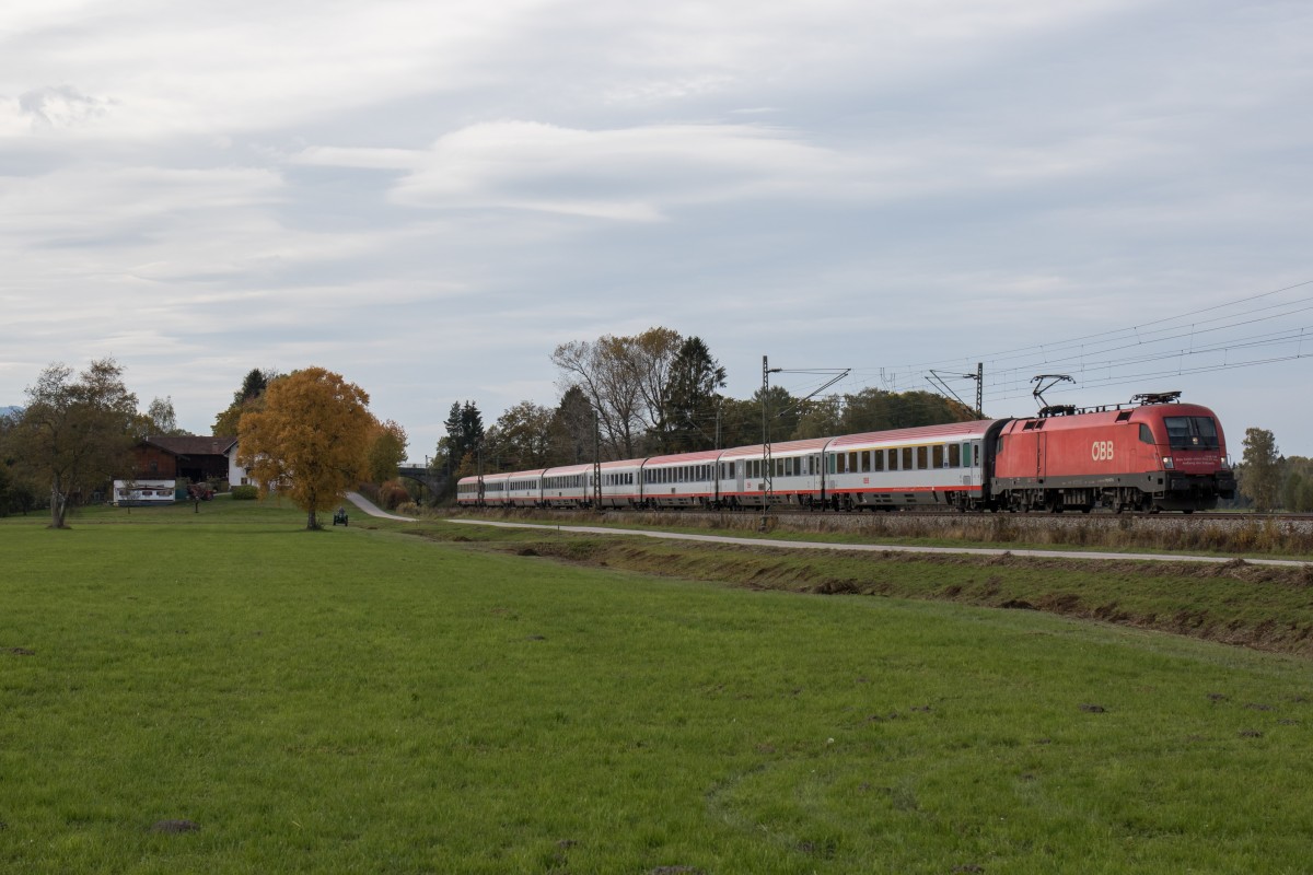 1116 147-0 am 25. Oktober 2015 bei bersee am Chiemsee.