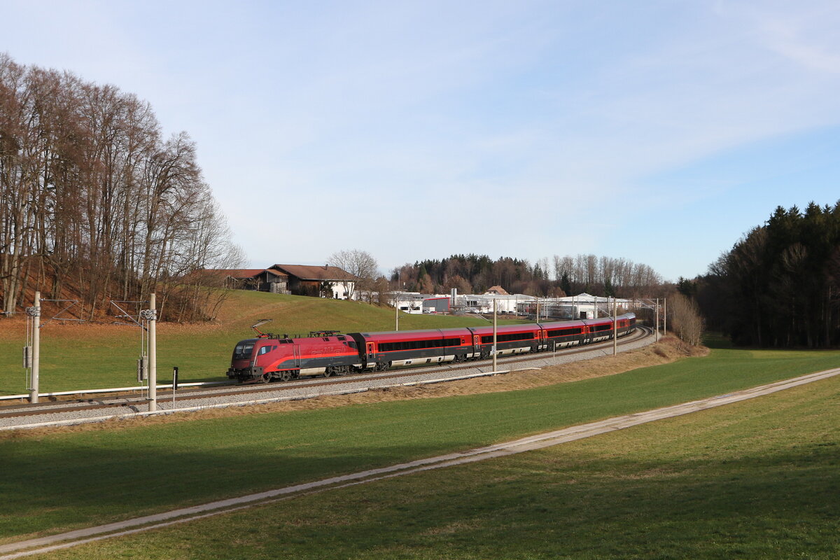 1116 216 am 28. Dezember 22023 bei Axdorf im Chiemgau.