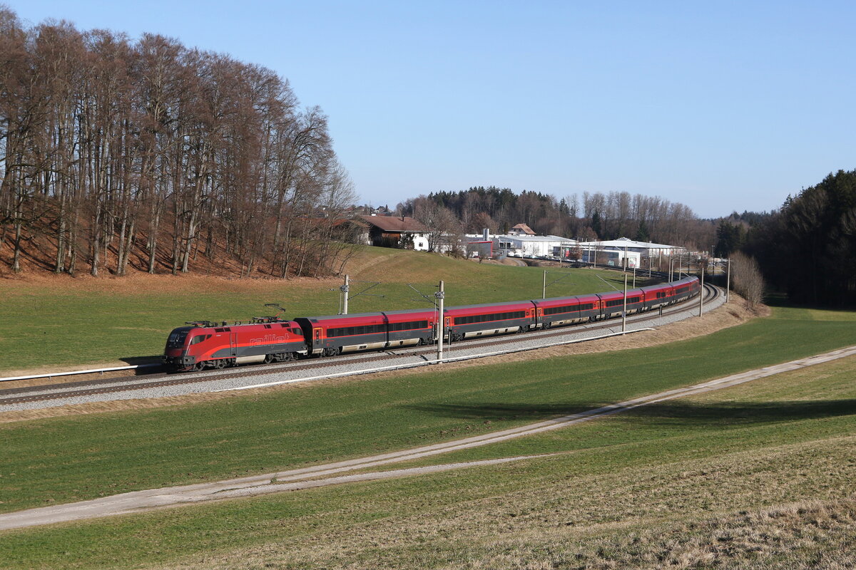 1116 217 am 5. Februar 2024 bei Axdorf im Chiemgau.