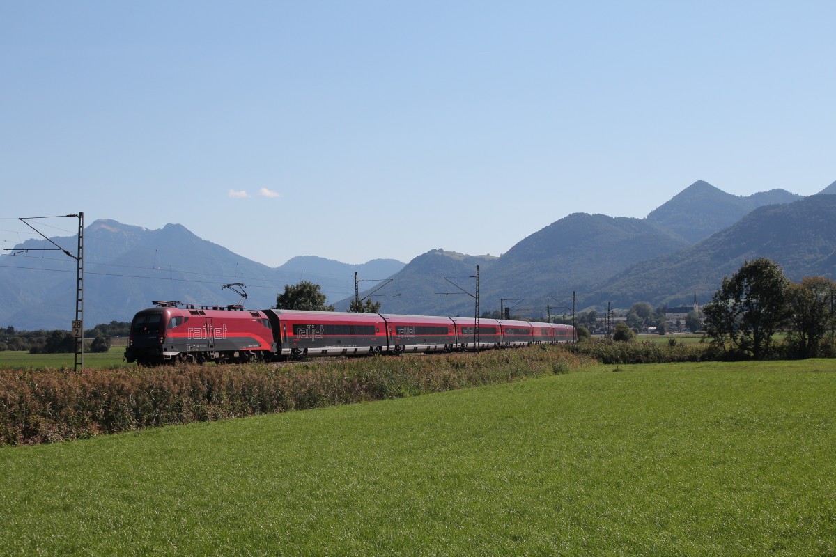 1116 245-2 von Salzburg kommend am 12. September 2015 bei Weisham.