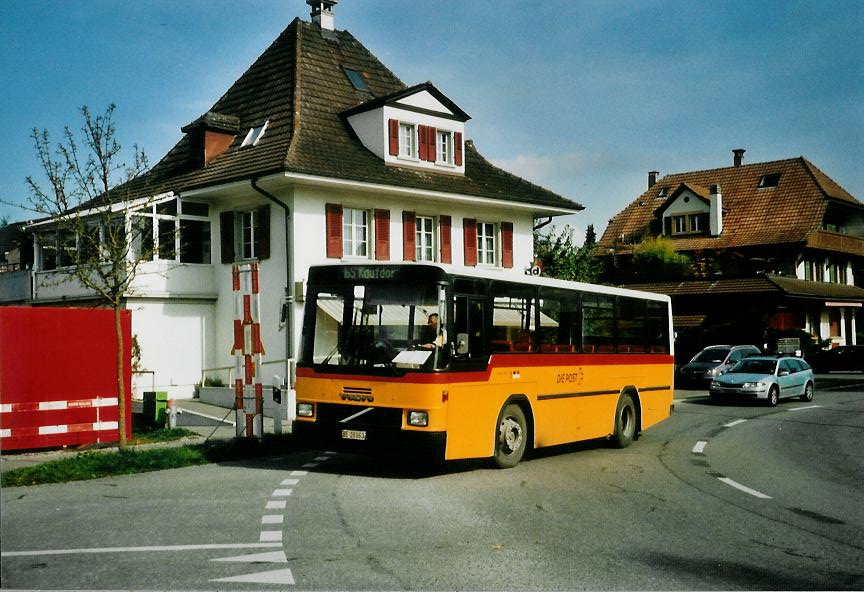 (111'632) - Lengacher, Mnsingen - Nr. 4/BE 26'963 - Volvo/Hess (ex Steiner, Messen) am 14. Oktober 2008 in Wichtach, Bahnhofstrasse