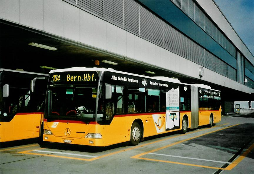 (111'720) - PostAuto Bern - Nr. 631/BE 615'602 - Mercedes (ex P 27'005) am 26. Oktober 2008 in Bern, Postautostation