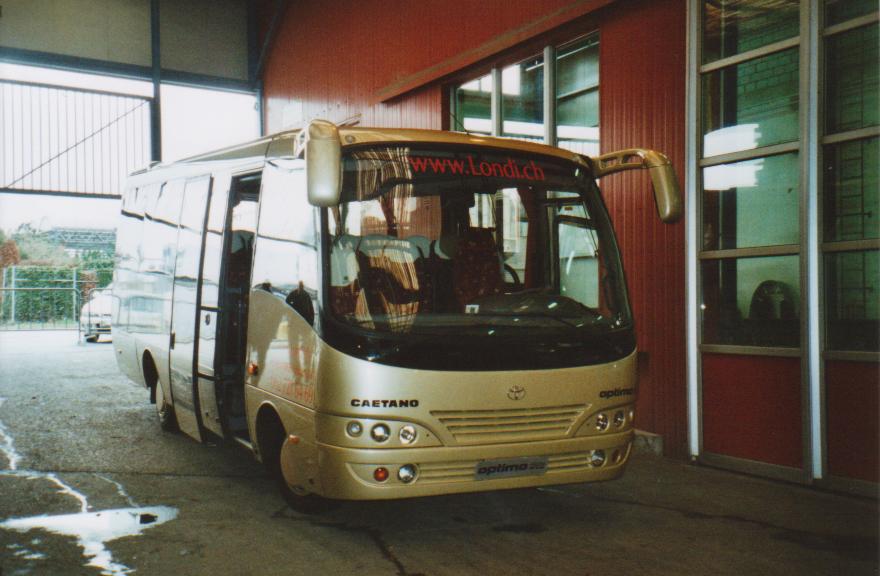 (112'209) - Londonbus, Holziken - AG 376'833 - Toyota/Caetano am 22. November 2008 in Langenthal, Calag