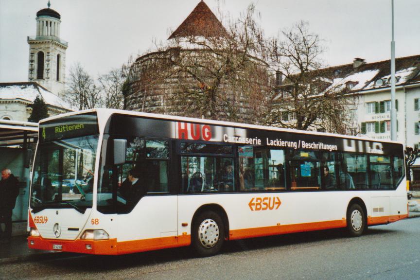 (113'019) - BSU Solothurn - Nr. 68/SO 142'068 - Mercedes am 20. Dezember 2008 in Solothurn, Amthausplatz