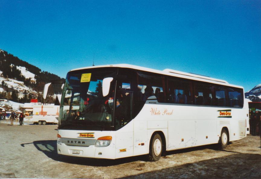 (113'822) - Grize, Avenches - Nr. 10/VD 3546 - Setra am 11. Januar 2009 in Adelboden, Weltcup