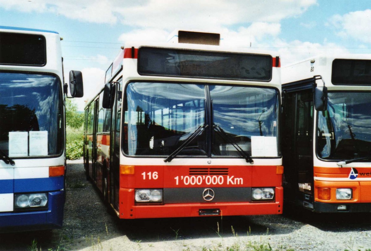 (116'635) - Aus der Schweiz: VB Biel - Nr. 116 - Mercedes am 26. Mai 2009 in Sighisoara