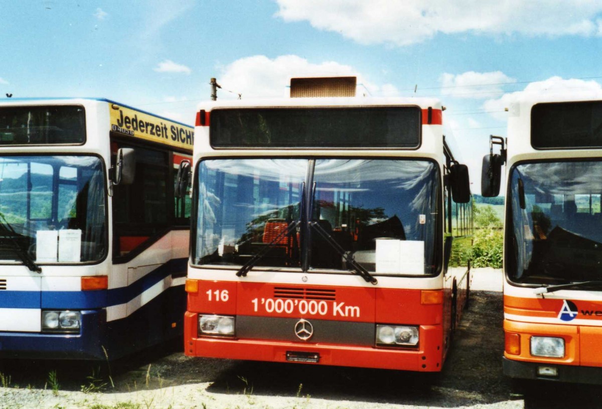 (116'711) - Aus der Schweiz: VB Biel - Nr. 116 - Mercedes am 26. Mai 2009 in Sighisoara