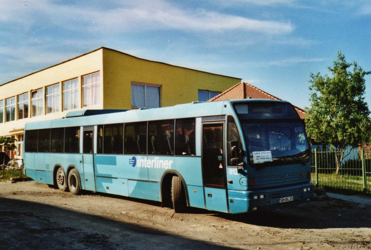 (116'720) - ??? - SB 08 LXX - Den Oudsten/Volvo (ex Interliner, Holland Nr. 812) am 26. Mai 2009 in Bazna