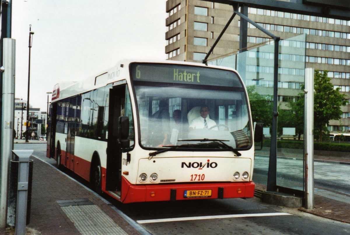 (118'236) - NOVIO - Nr. 1710/BN-FZ-71 - DAF/Berkhof am 5. Juli 2009 beim Bahnhof Nijmegen