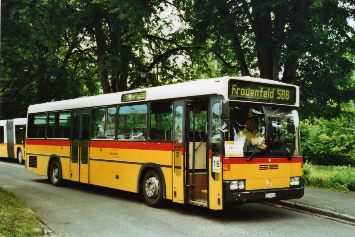 (118'919) - PostAuto Ostschweiz - Nr. 8/TG 158'208 - Mercedes/Lauber (ex P 25'375) am 10. Juli 2009 in Frauenfeld, Open-Air