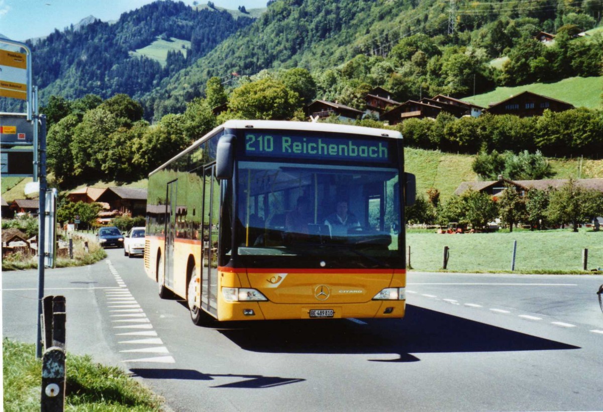 (120'919) - Portenier, Adelboden - Nr. 10/BE 489'810 - Mercedes am 6. September 2009 in Reichenbach, Rdlen