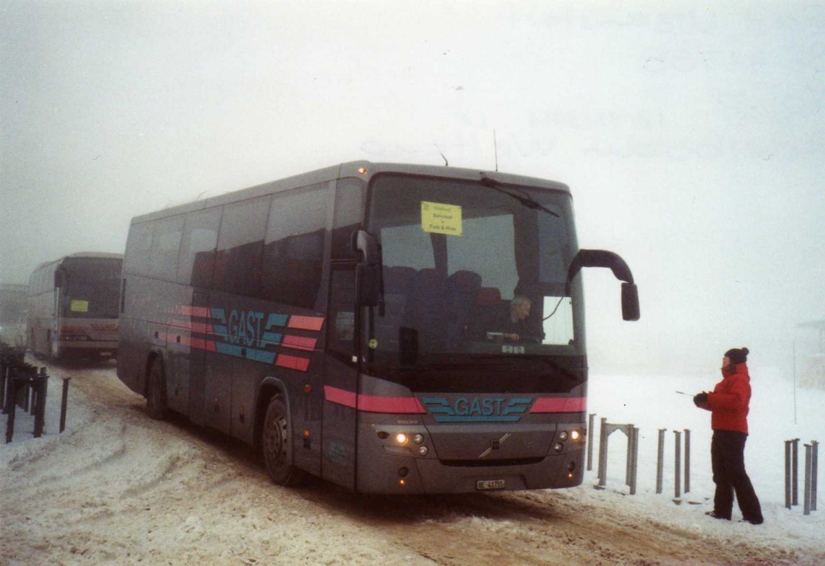 (123'937) - Gast, Utzenstorf - BE 41'755 - Volvo am 9. Januar 2010 in Adelboden, Weltcup