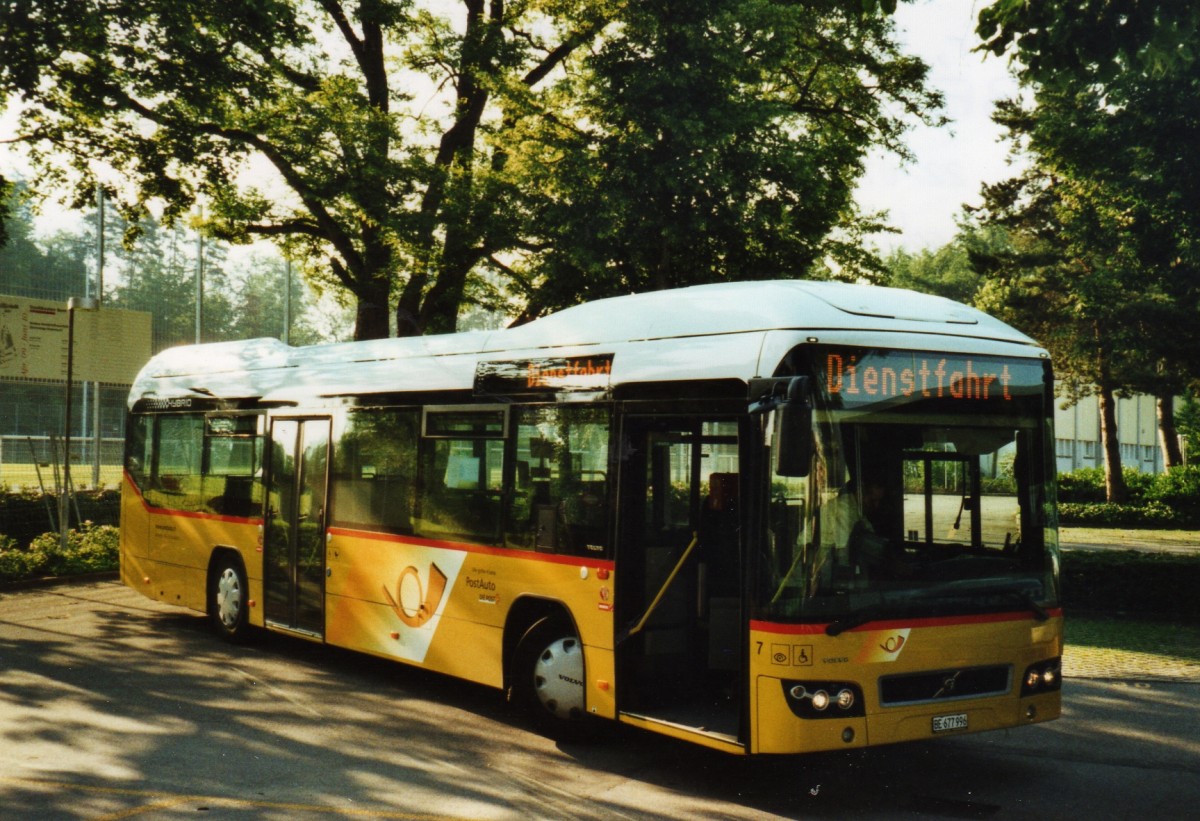 (127'406) - Steiner, Ortschwaben - Nr. 7/BE 677'996 - Volvo am 28. Juni 2010 beim Bahnhof Ausserholligen