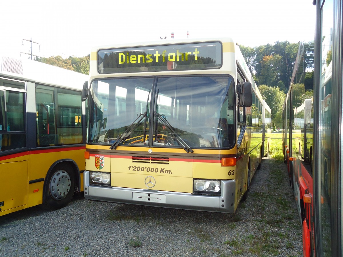 (129'654) - STI Thun - Nr. 63 - Mercedes am 12. September 2010 in Kloten, EvoBus