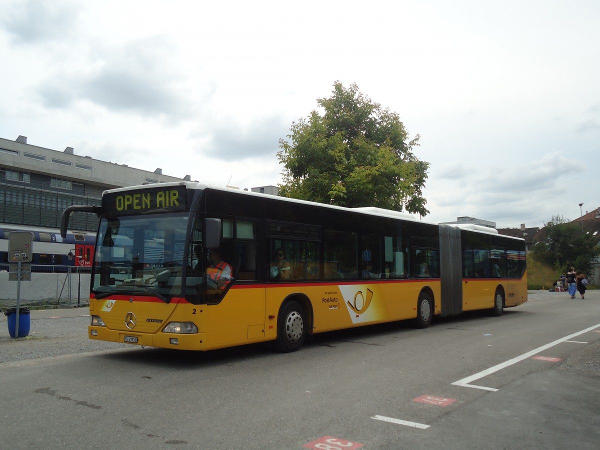 (134'886) - Eurobus, Arbon - Nr. 2/TG 27'701 - Mercedes am 10. Juli 2011 beim Bahnhof Frauenfeld