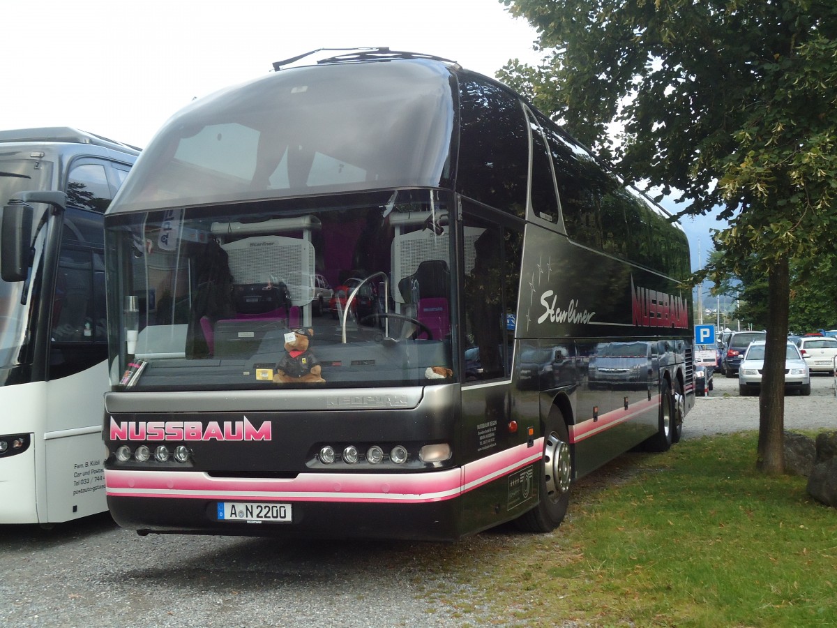 (135'334) - Aus Deutschland: Nussbaum, Augsburg - A-N 2200 - Neoplan am 29. Juli 2011 in Thun, Lachenwiese