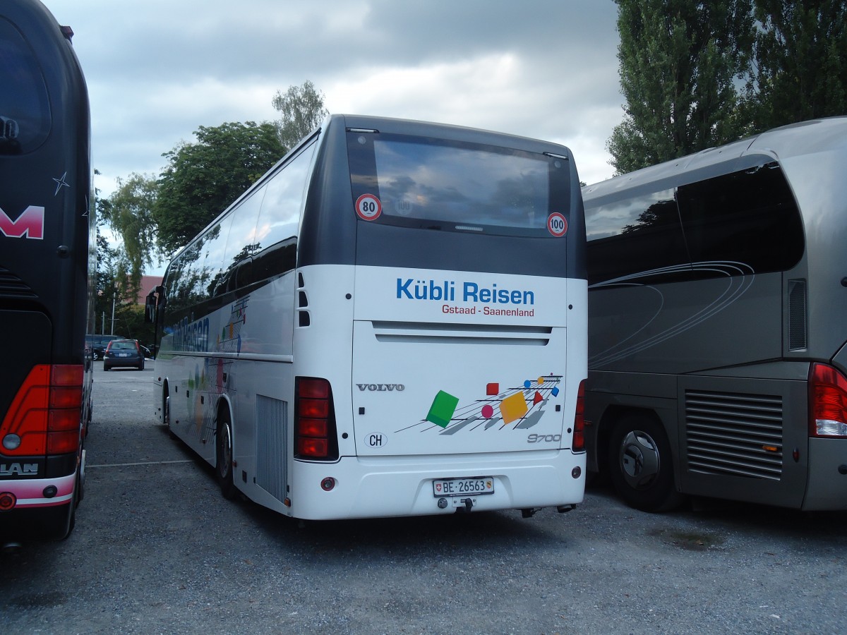 (135'336) - Kbli, Gstaad - BE 26'563 - Volvo (ex AAGK Koppigen Nr. 25) am 29. Juli 2011 in Thun, Lachenwiese