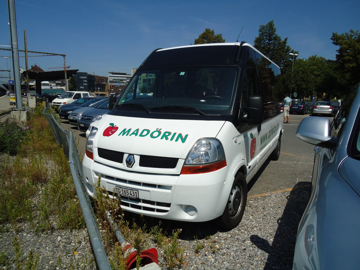 (135'398) - Madrin, Mrstetten - TG 165'431 - Renault am 2. August 2011 in Thun, Rosenau
