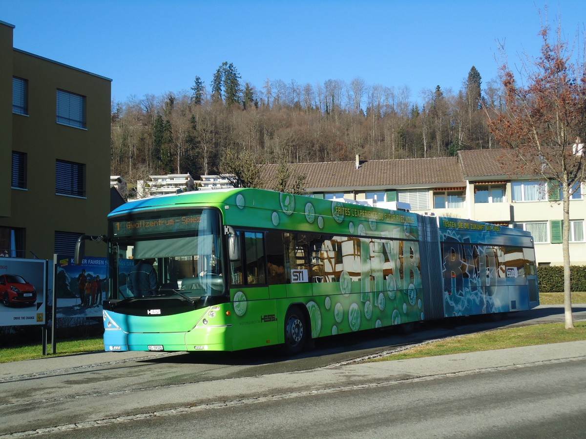 (137'302) - STI Thun (Testbus) - BS 59'326 - Hess/Hess am 25. Dezember 2011 in Steffisburg, Flhli