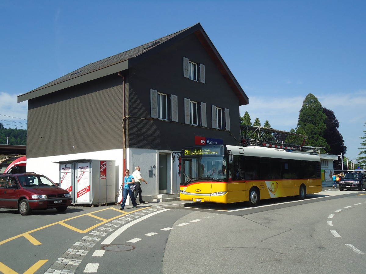 (139'281) - Zurkirchen, Malters - LU 15'694 - Solaris am 2. Juni 2012 beim Bahnhof Malters