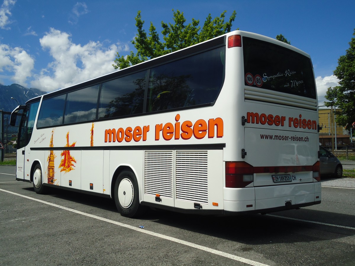 (139'478) - Moser, Flaach - Nr. 14/ZH 189'253 - Setra am 14. Juni 2012 in Thun, CarTerminal
